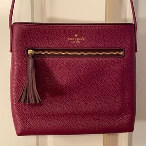Kate spade Burgundy Crossbody